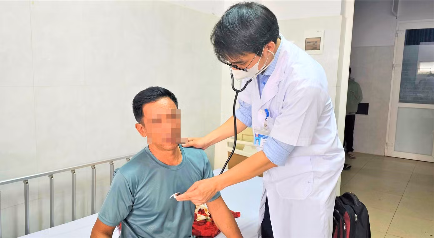 Sức khỏe của anh D. đã ổn định sau khi được phẫu thuật kịp thời