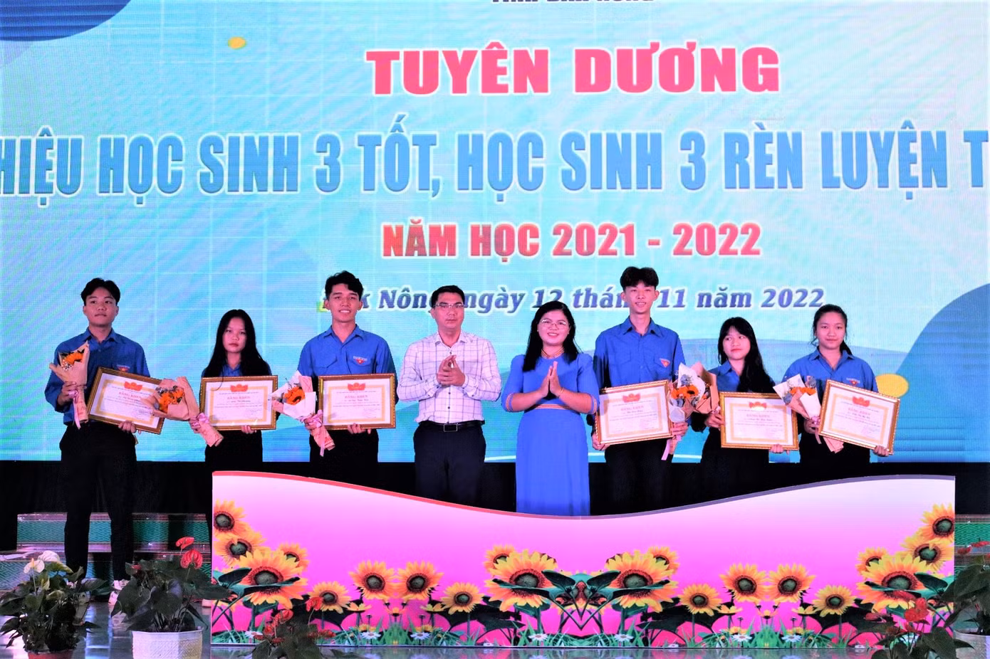 Những em học sinh tiêu biểu của tỉnh