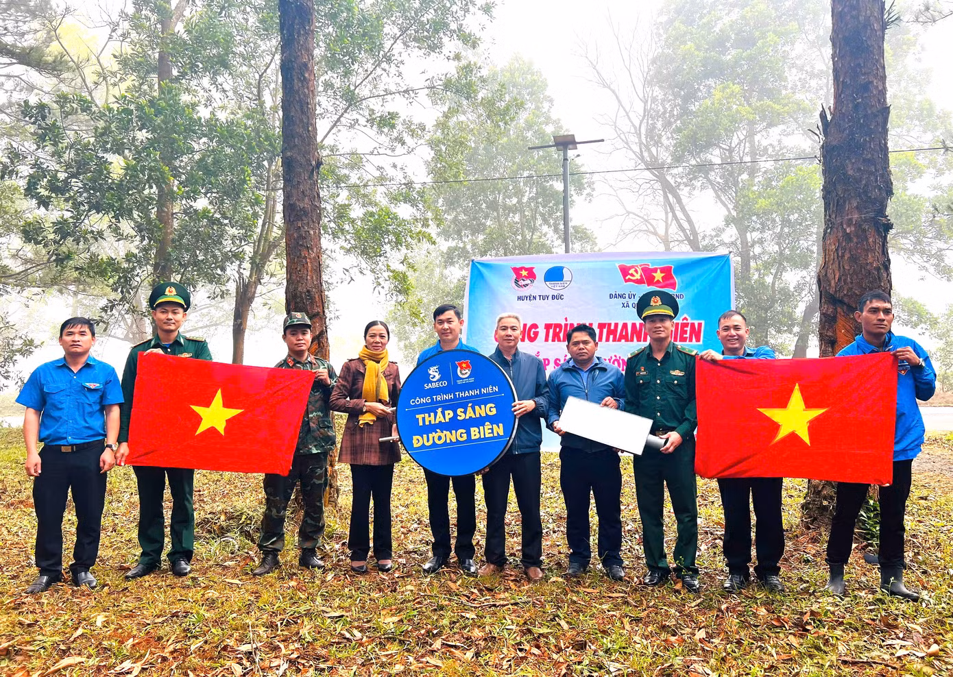 Công trình thể hiện được tinh thần xung kích, tình nguyện vì cộng đồng của thế hệ trẻ. Ảnh: Hồng Thắm Công trình thể hiện được tinh thần xung kích, tình nguyện vì cộng đồng của thế hệ trẻ. Ảnh: Hồng Thắm