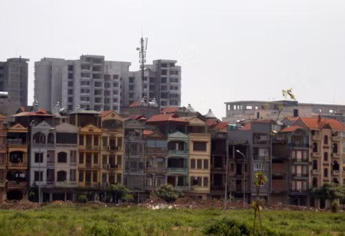 Nhà đất Hà Nội đang giảm mạnh