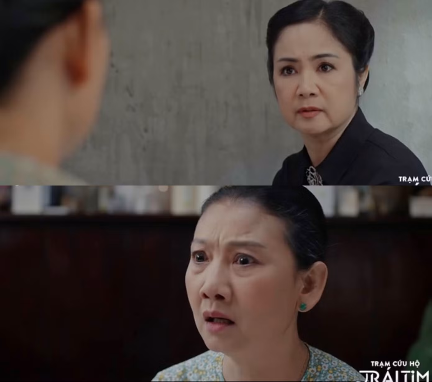 NSND Thu Hà vai mẹ Hạ Lan sang trọng, thông minh, tỉnh táo, sâu sắc. Nữ diễn viên diễn bằng mắt rất tốt.
