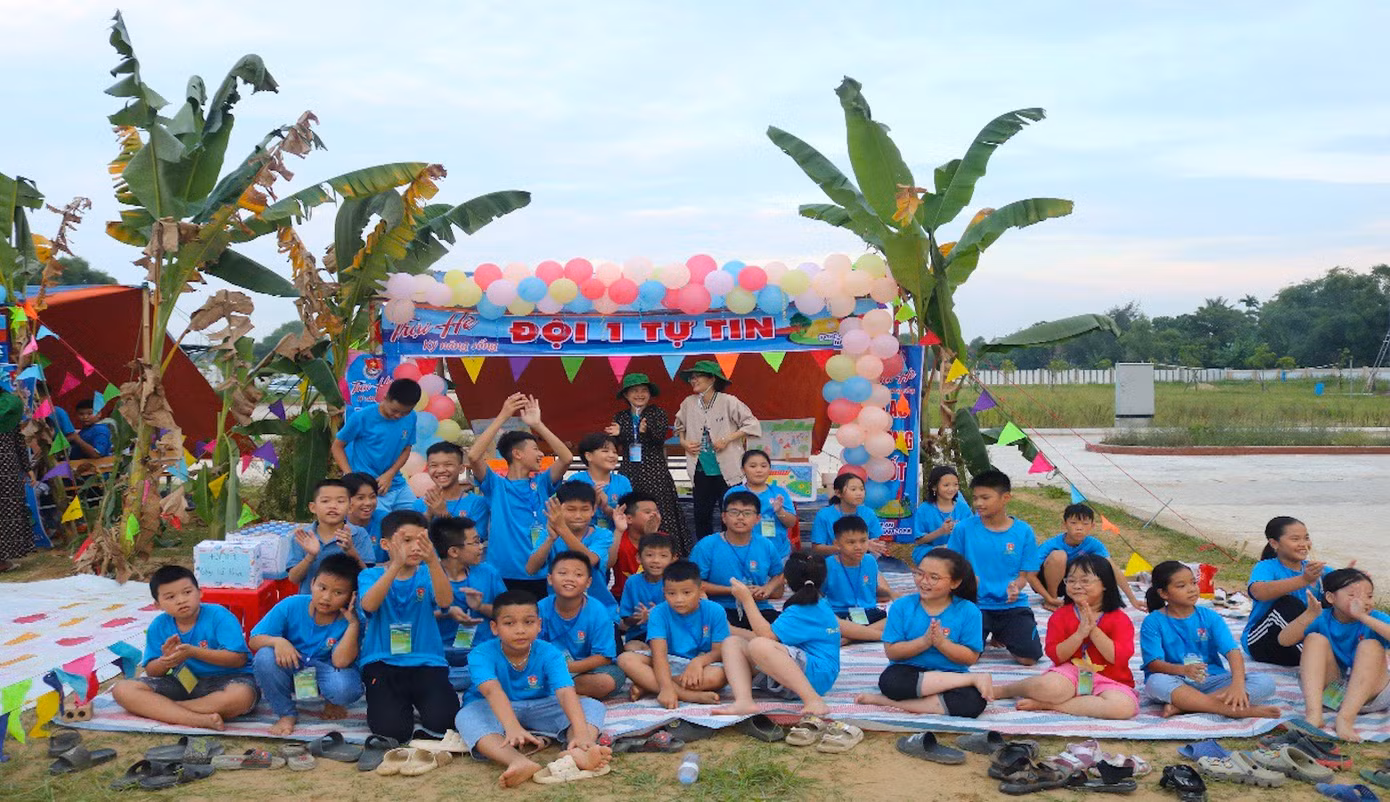 Trại hè kỹ năng sống tỉnh Nghệ An là chương trình kỹ năng dành cho các em học sinh có độ tuổi từ 8 - 15 tuổi.