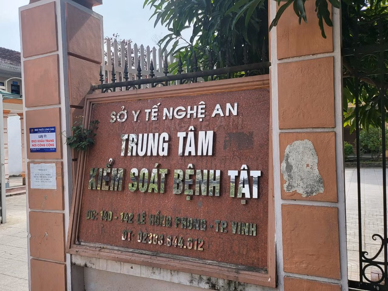 Trụ sở CDC Nghệ An.