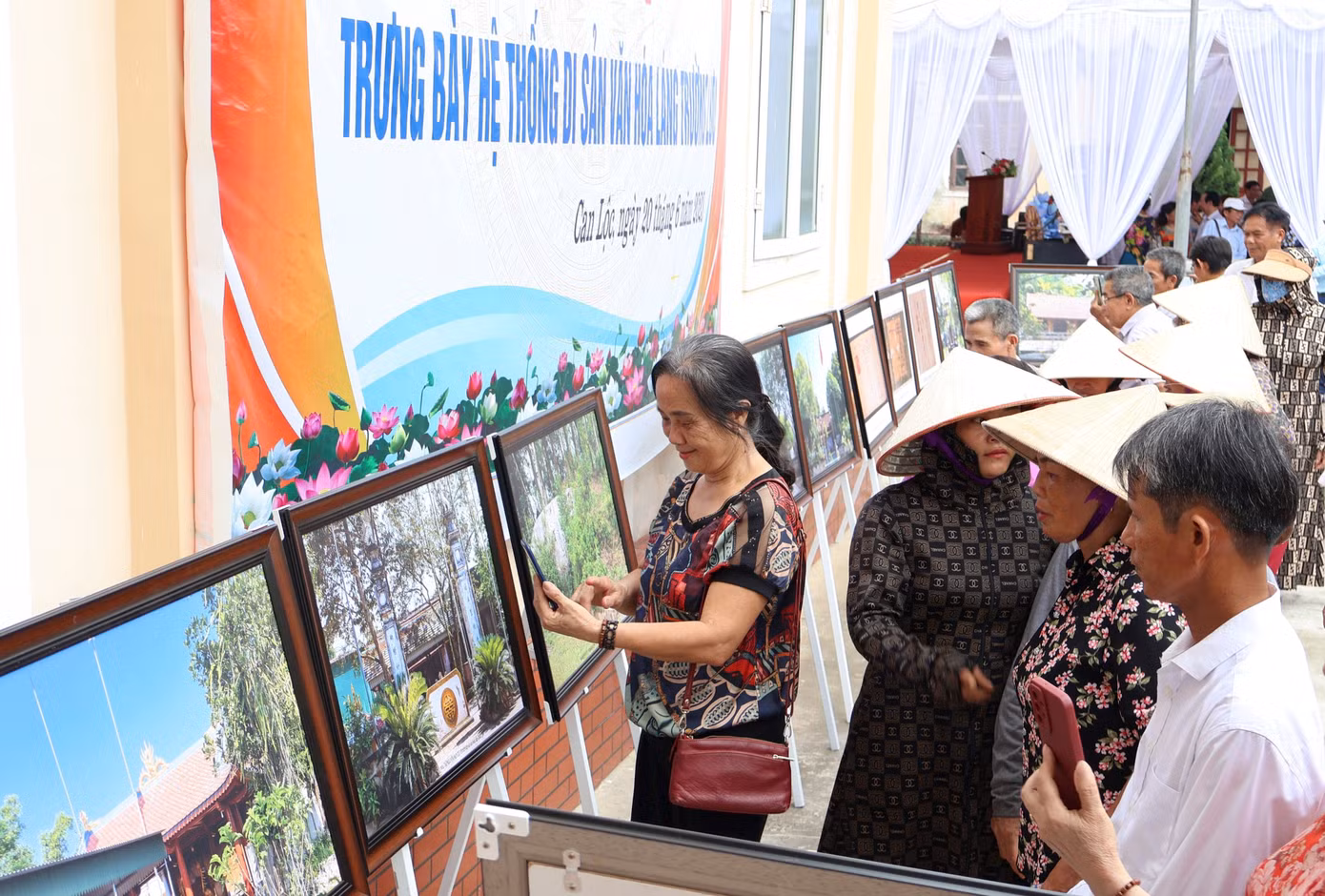 Cả ba di sản tư liệu nêu trên hiện được trưng bày ở trụ sở Ban Quản lý bảo tồn di sản văn hóa Trường Lưu (trụ sở của UBND xã Trường Lộc cũ). Các dịp trưng bày thu hút đông đảo người dân đến chiêm ngưỡng, tìm hiểu.