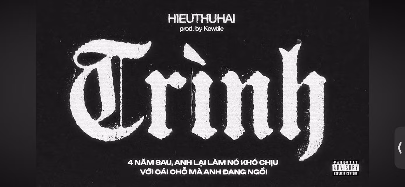 Khoảnh khắc HIEUTHUHAI ám chỉ tranh cãi về vị trí giám khảo khách mời Rap Việt 4.