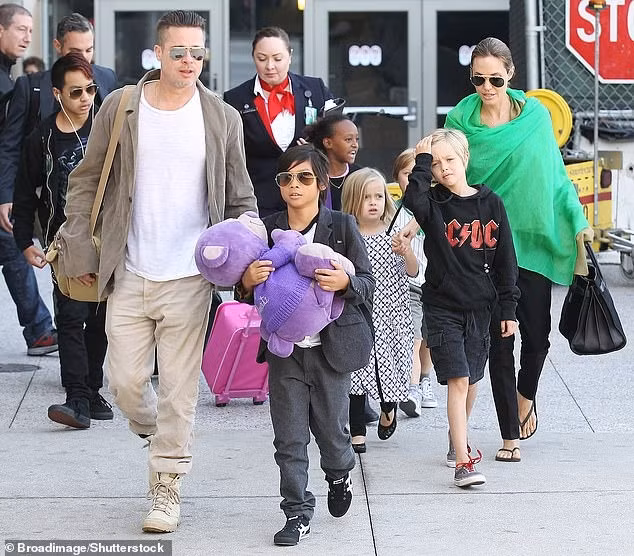 Brad Pitt và Pax Thiên từng thân thiết nhưng tình cảm cha con chỉ còn là dĩ vãng. Ảnh: Shutterstock.