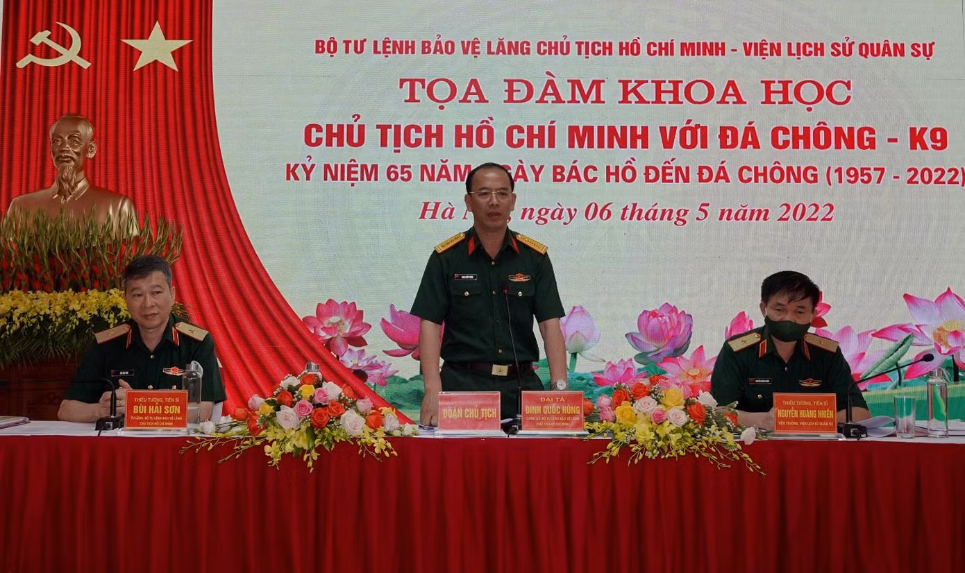 Đoàn chủ tịch điều hành tọa đàm, sáng 6/5