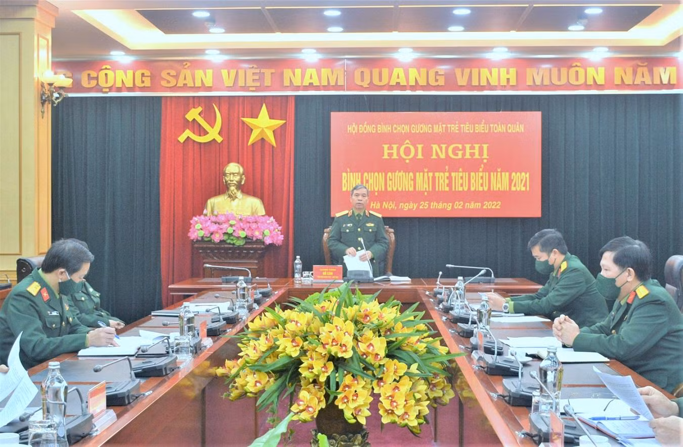 Hội nghị diễn ra dưới sự điều hành, chủ trì của Thượng tướng Đỗ Căn
