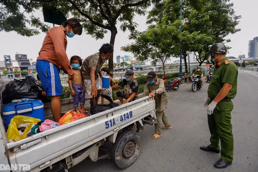 Trong quý I/2024, thành phố đã tập trung 522 trường hợp lang thang, xin ăn (Ảnh minh họa: Hữu Khoa).
