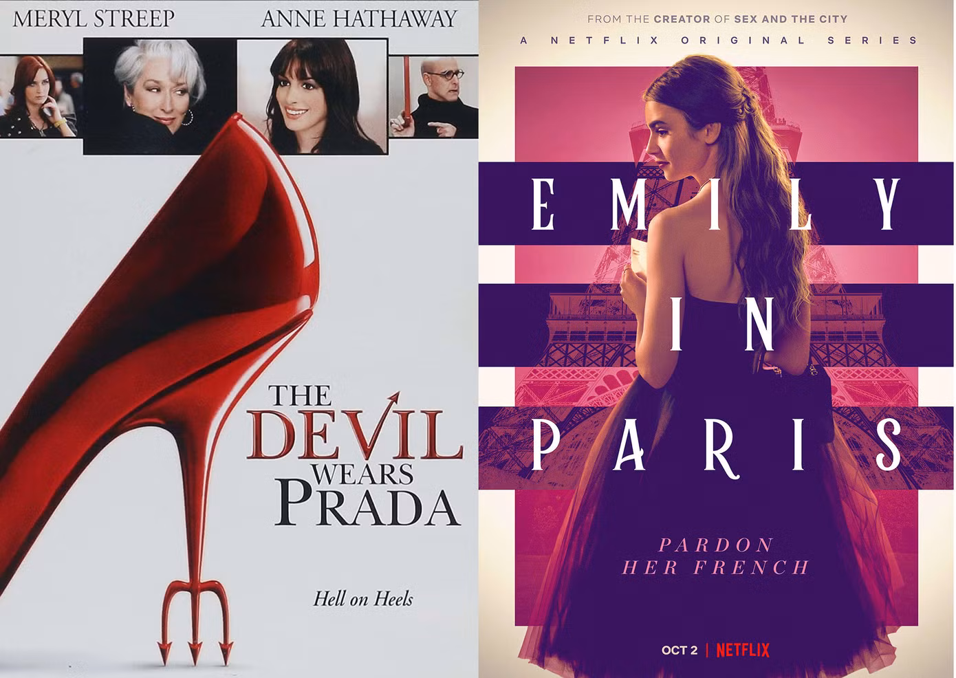 Emily in Paris thoả mãn tính giải trí, The Devil Wears Prada lại thu hút hơn với những khán giả tìm kiếm câu chuyện có chiều sâu.