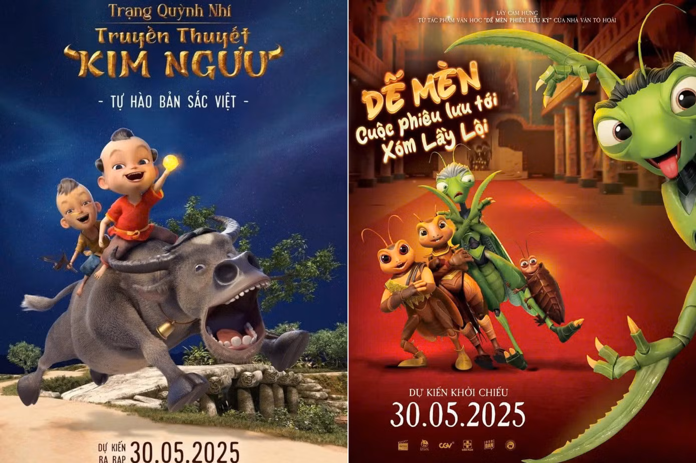 Cuộc đối đầu giữa hai hoạt hình Việt được kỳ vọng sẽ khuấy động rạp phim Hè năm nay.