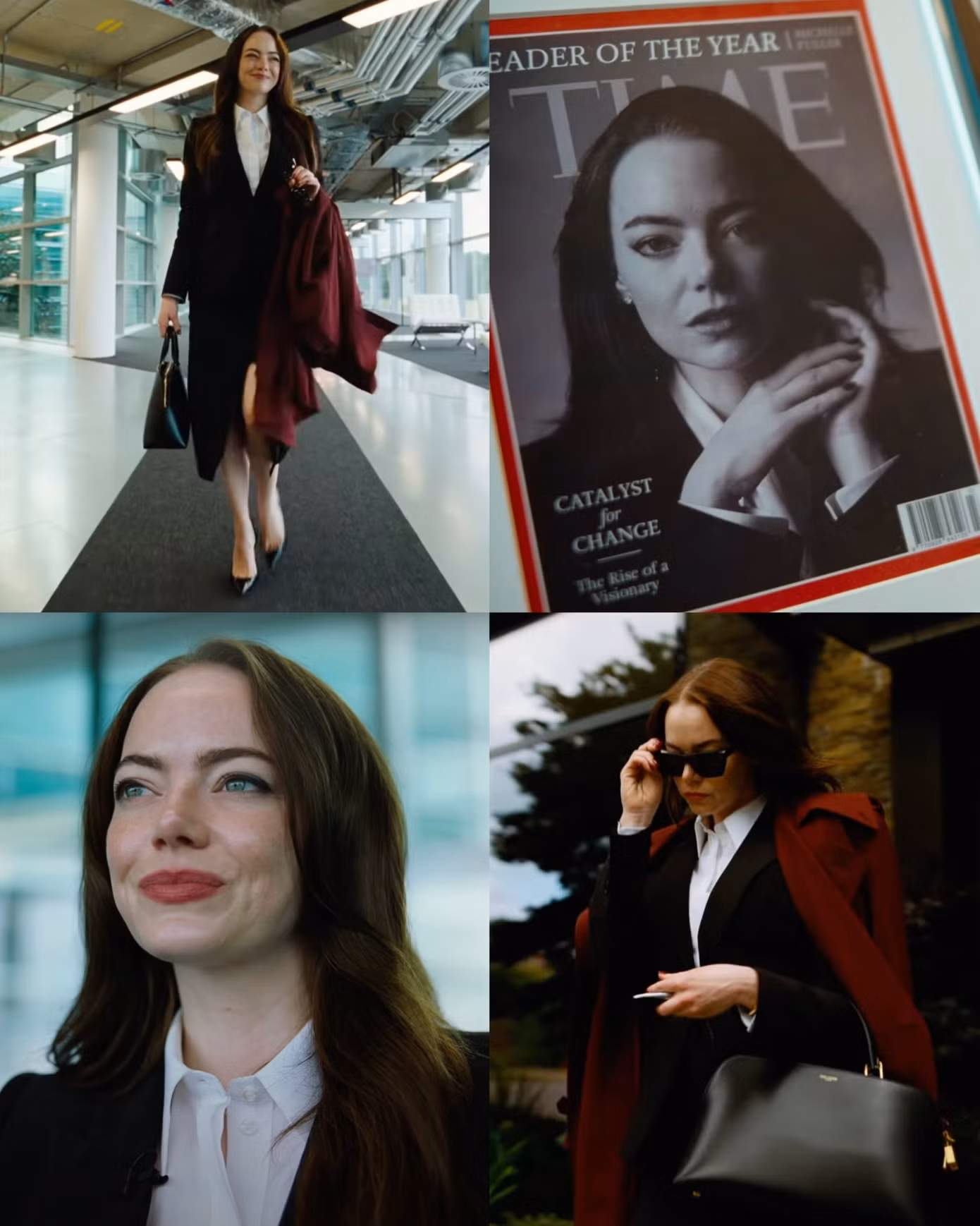Tạo hình của Emma Stone trong phim.