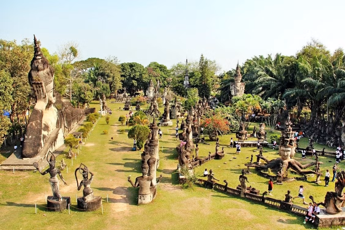 Viêng Chăn sở hữu nhiều di tích lịch sử, công trình kiến trúc độc đáo