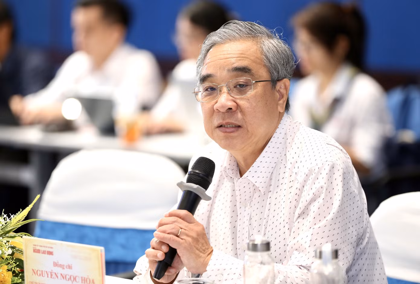 Ông Nguyễn Ngọc Hòa - Chủ tịch Hiệp hội Doanh nghiệp TPHCM.