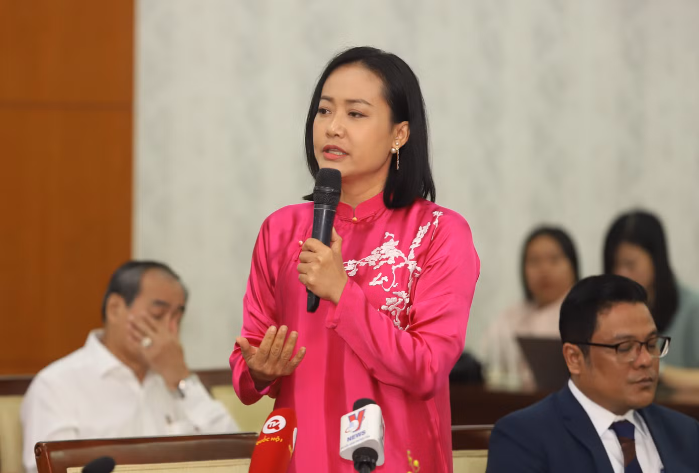 Nữ diễn viên Hồng Ánh.