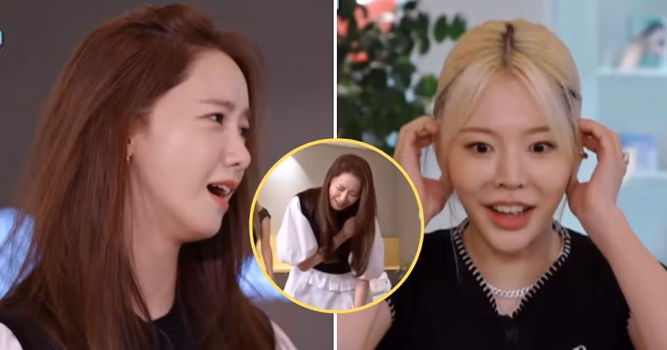 Biểu cảm "như bị phản bội" của Yoona trước sự đãng trí của Sunny khiến người hâm mộ không thể nhịn cười.