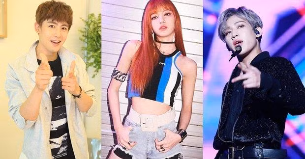 Lần lượt từ trái qua phải: Nickhun - Lisa - BamBam