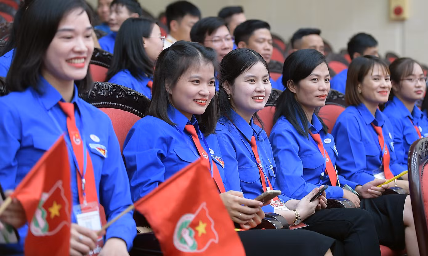 Đại hội có 98 đại biểu nữ. Ảnh: Xuân Tùng