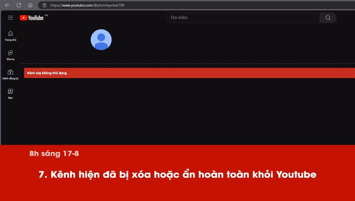 Bằng chứng kênh YouTube Những Bài Học Nhỏ câu view phản cảm về Làng Nủ, đồng thời lấp liếm xóa bằng chứng đã được ghi lại. Ảnh: Viên Hồng Quang.