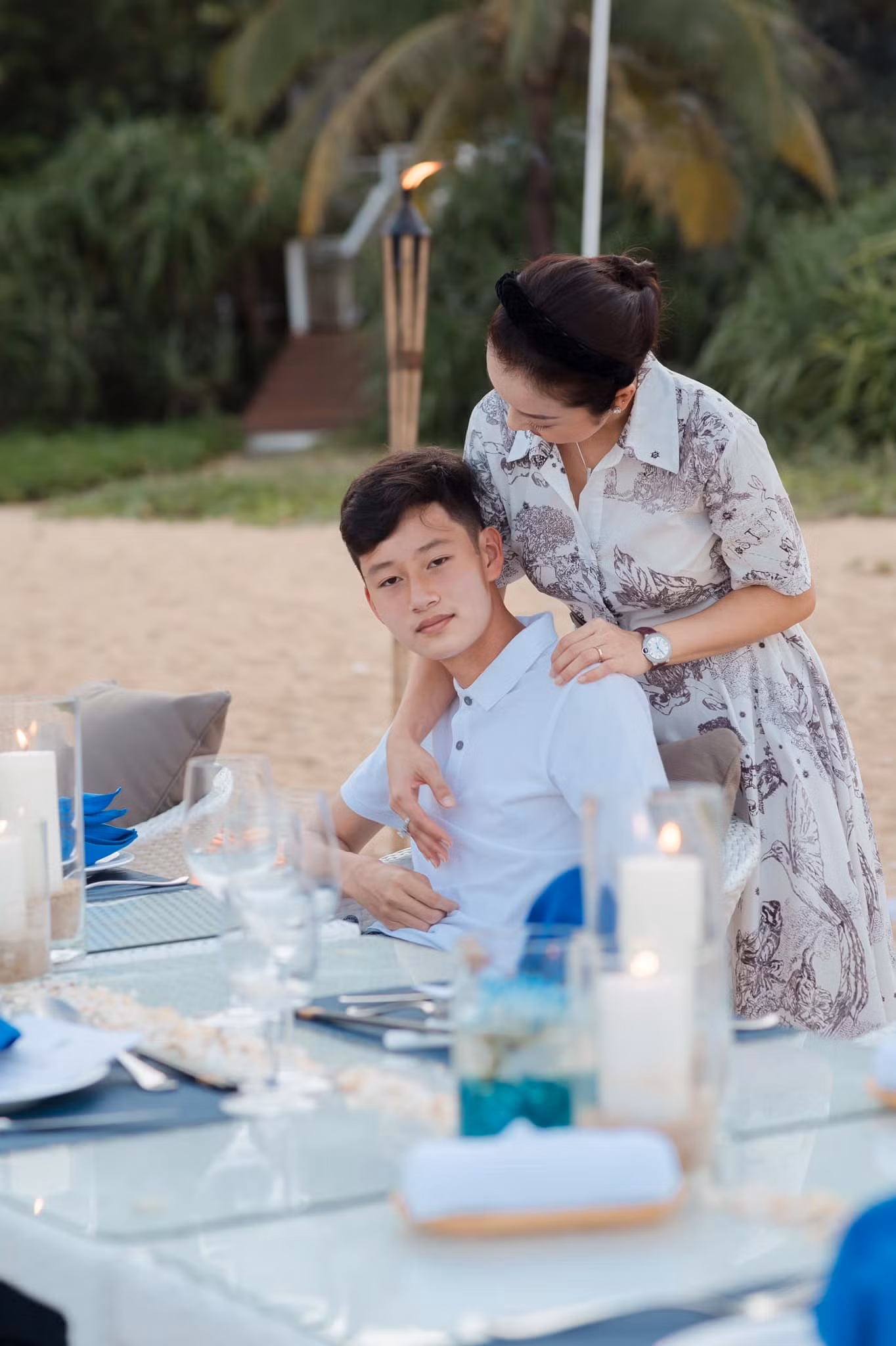 Bảo Nam là ''trái ngọt'' của cuộc hôn nhân ngắn ngủi giữa ca sĩ Quang Dũng và Jennifer Phạm. Cả hai vẫn giữ mối quan hệ tốt, cư xử văn minh và cùng nhau trao đổi, nuôi dạy con trai.