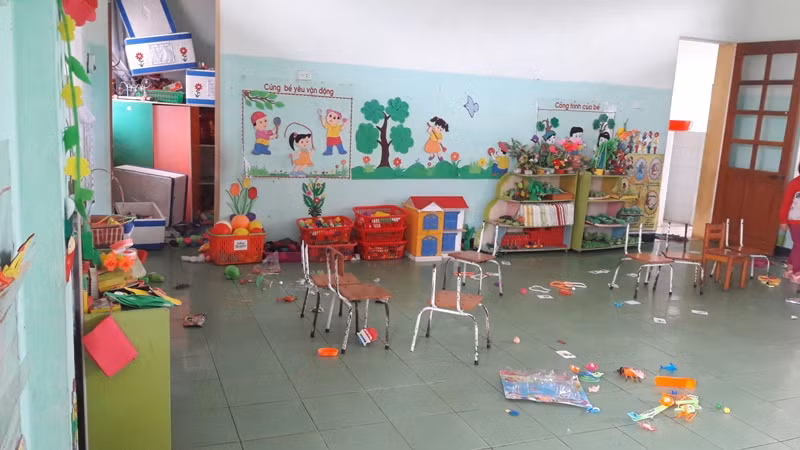 Đột nhập trường mầm non trộm tài sản trong đêm ảnh 2