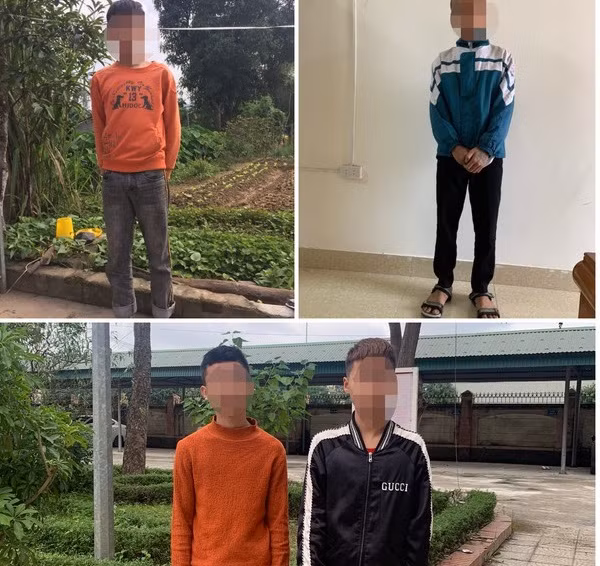Tóm gọn nhóm trộm nhí hoành hành liên huyện ảnh 1