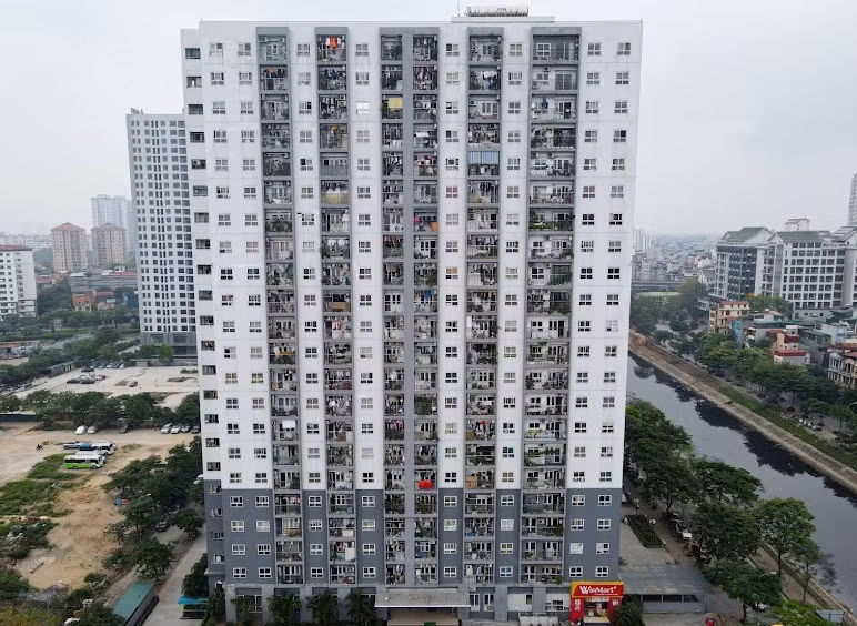 Dự án nhà ở xã hội Đại Kim (Hoàng Mai, Hà Nội) đang được chào bán ngang giá chung cư cao cấp với 60 triệu đồng/m2.