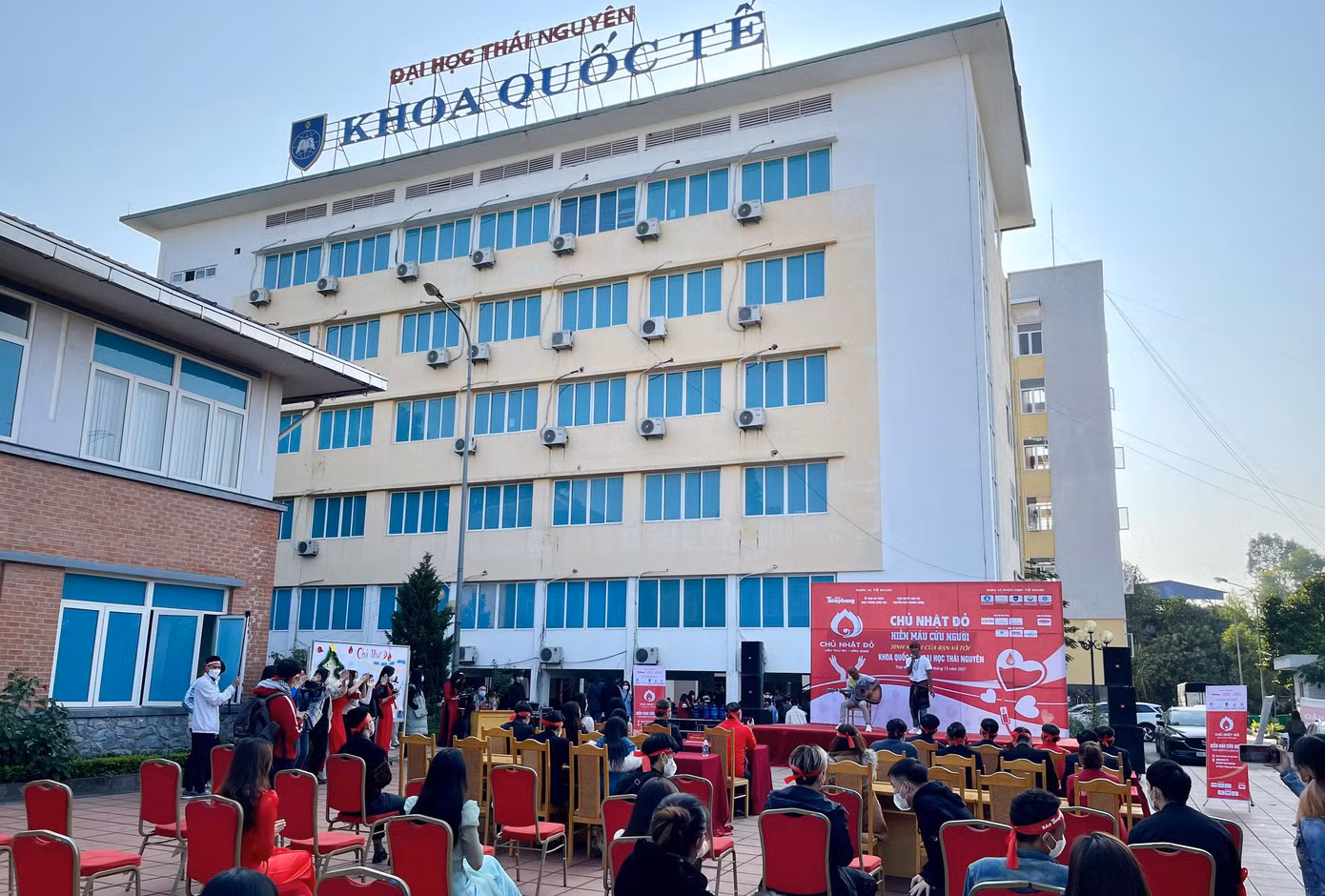 Chương trình phát động diễn ra tại khoa Quốc tế - Đại học Thái Nguyên
