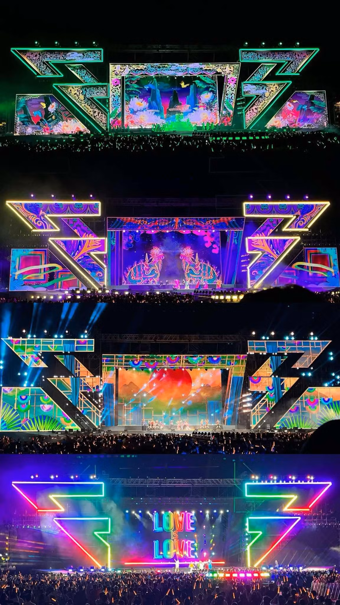 Sân khấu của Chị Đẹp Concert khiến khán giả không ngừng "WOW". Nguồn: Enterspacevn.