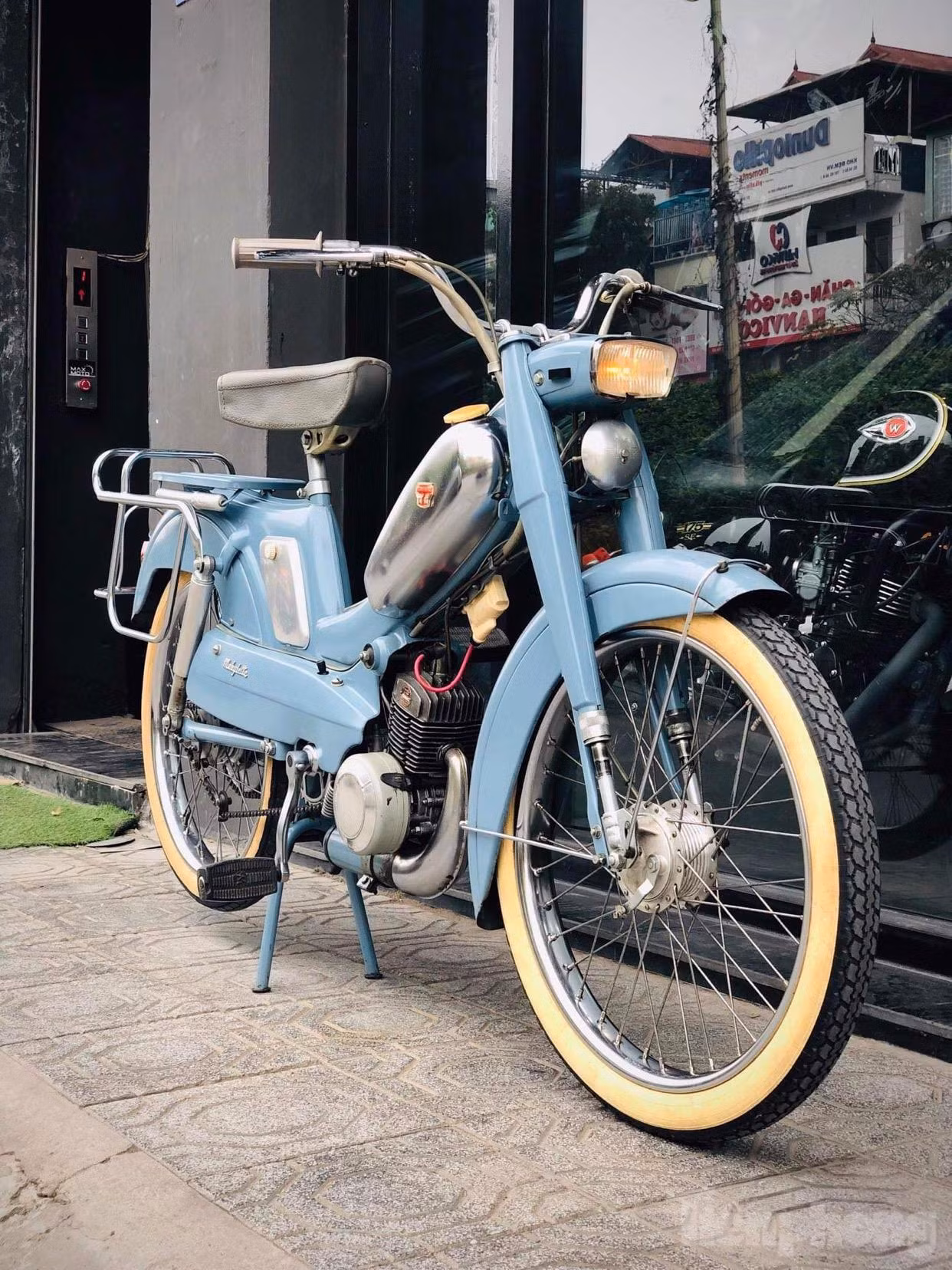 Mobylette AV88 đời 1959 của anh Đức có giá 10.000 USD.