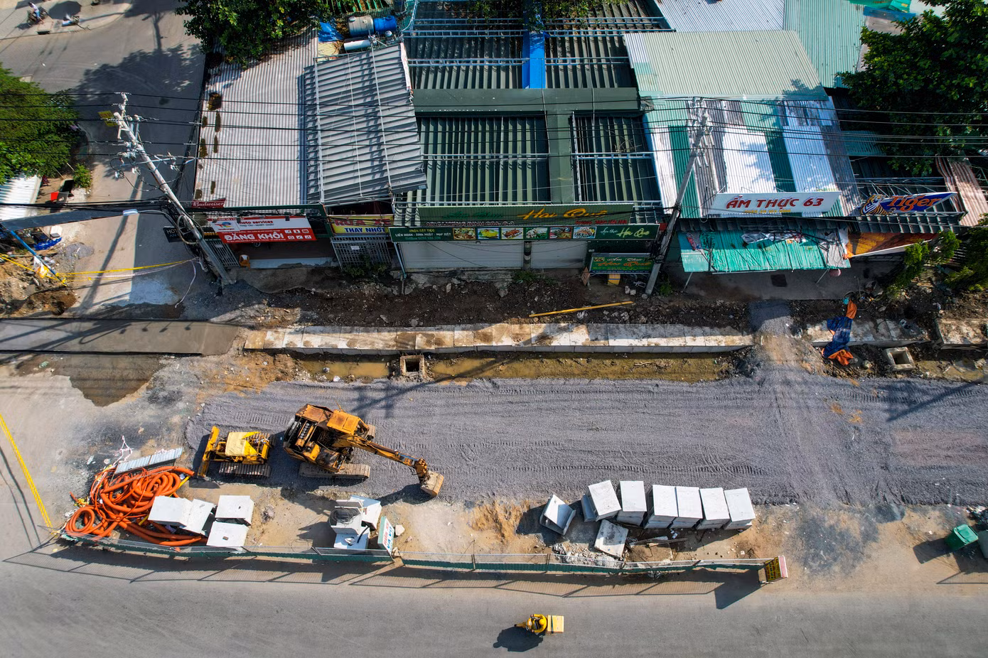 Đoạn từ nút giao An Phú đến đường Nguyễn Hoàng đang vướng khoảng 22.000m2 đất chồng ranh với dự án Khu đô thị Phát triển An Phú do Công ty Cổ phần Địa ốc Thủ Thiêm làm chủ đầu tư.