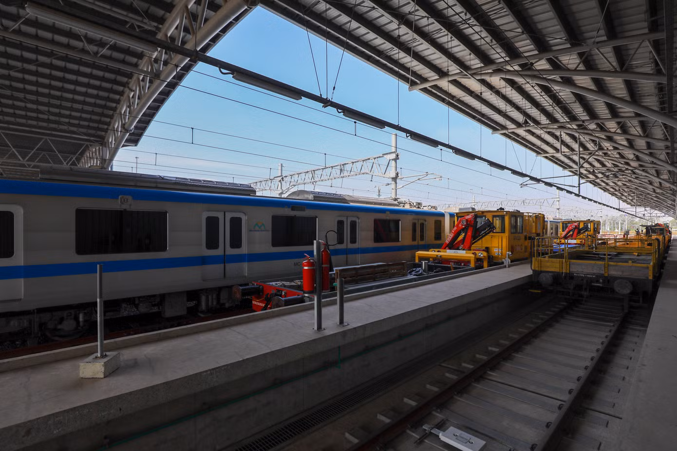 Depot được ví như "bộ não" của tuyến metro khi đóng vai trò là trung tâm điều khiển và bảo dưỡng, sửa chữa tàu. Các tàu metro sau một ngày hoạt động sẽ tập trung về đây.