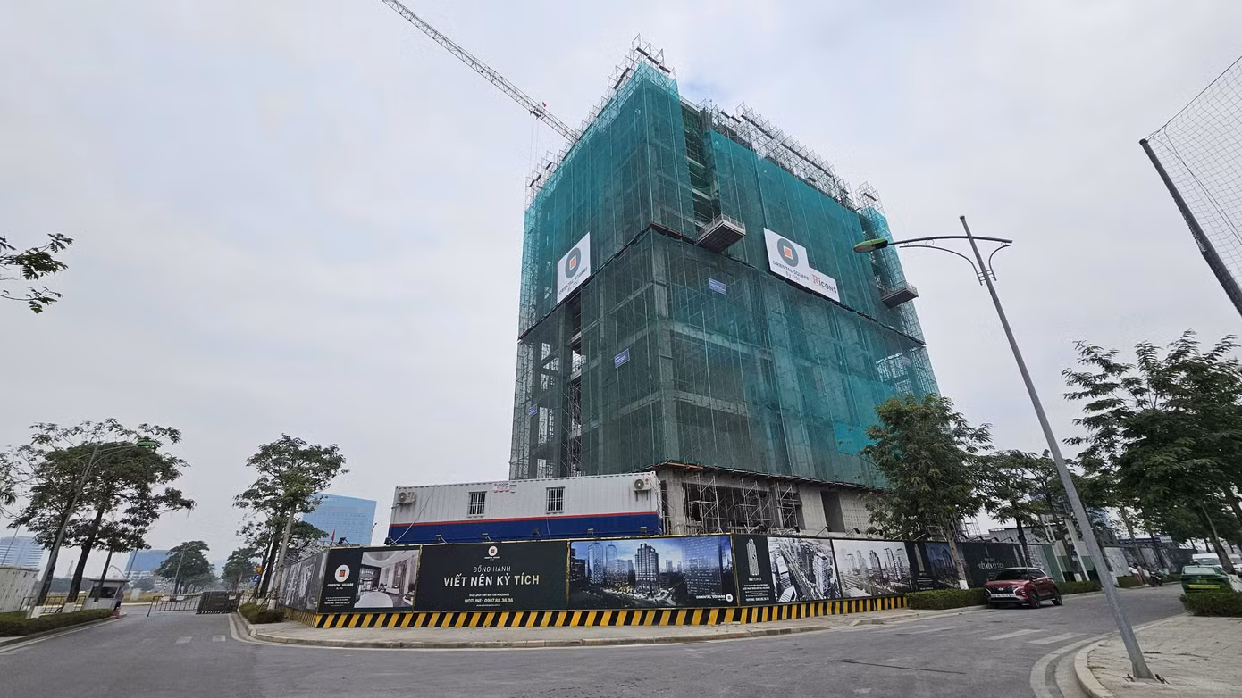 Dự án này khởi công tháng 1/2024, dự kiến hoàn thành tháng 12/2025 với quy mô 3 tầng hầm +16 tầng nổi.