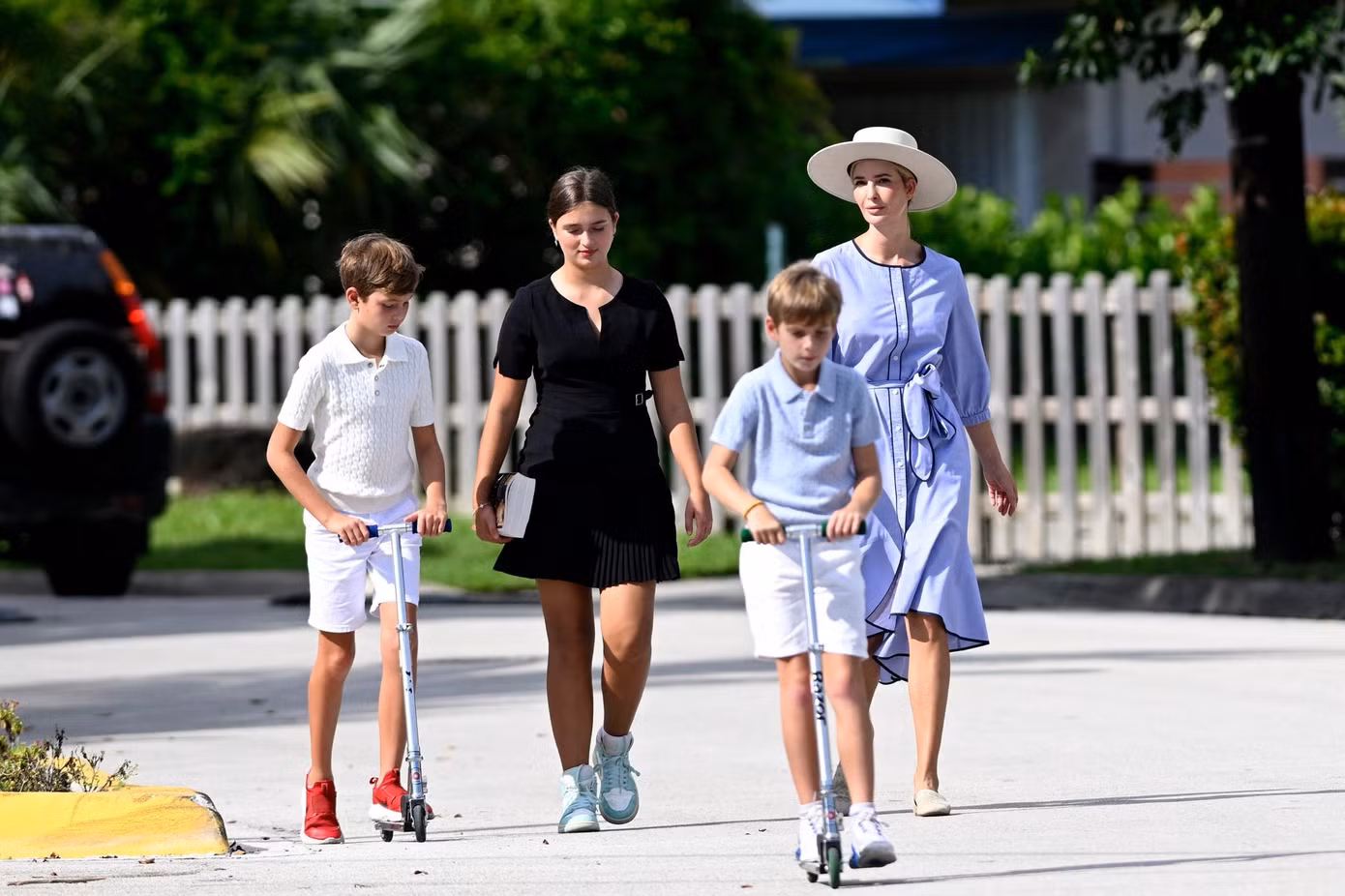 Cuộc sống gia đình và các con là ưu tiên số 1 của Ivanka hiện tại. Ảnh: Mega.