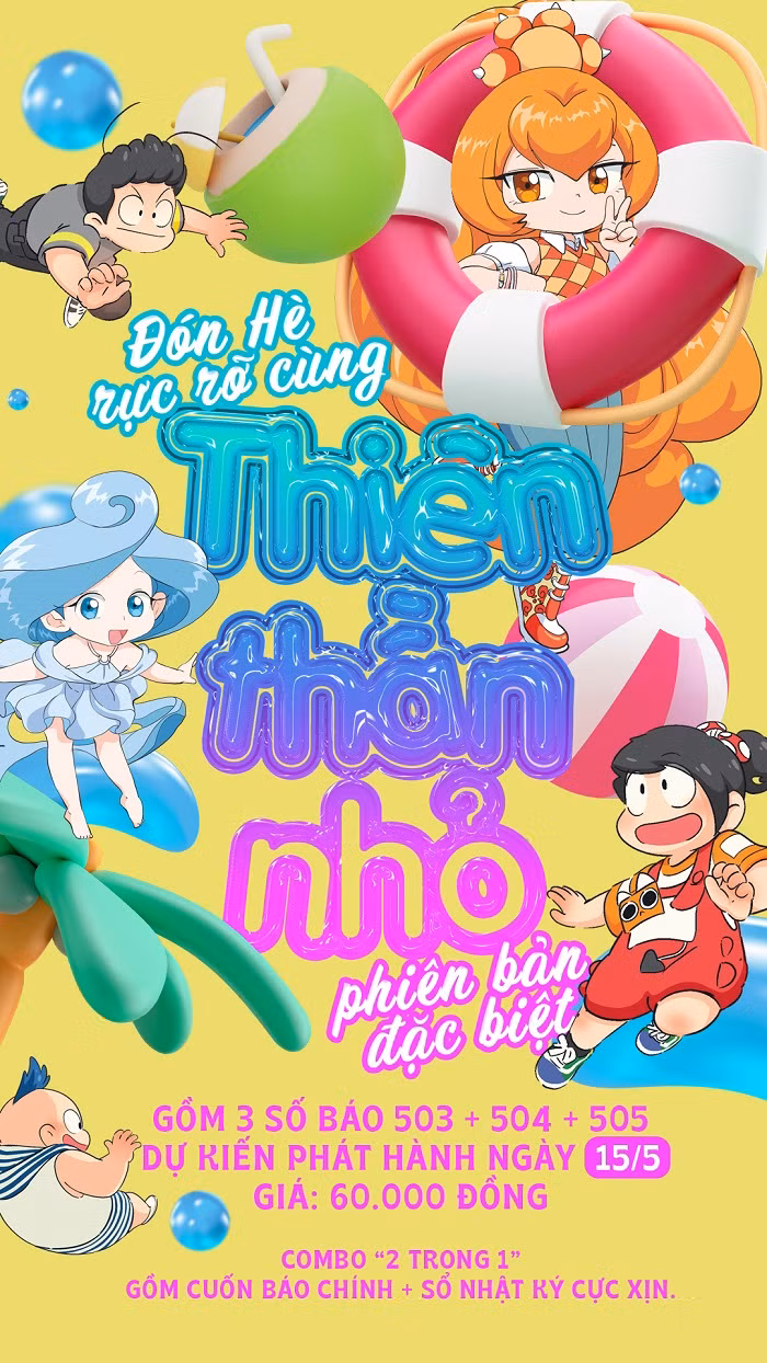 Thiên Thần Nhỏ phiên bản mùa Hè là combo 2 trong 1 cực xịn!