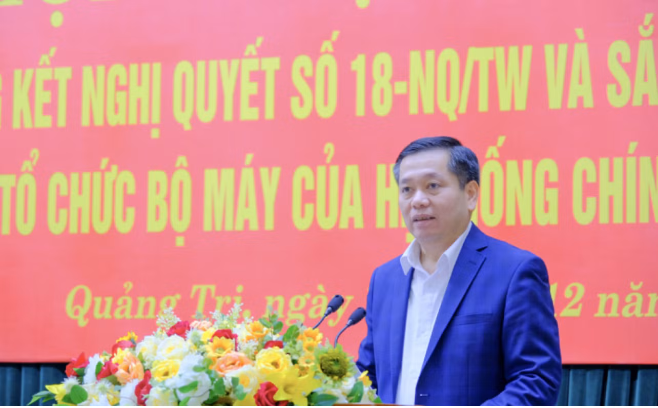 Bí thư Tỉnh uỷ Quảng Trị Nguyễn Long Hải là Trưởng Ban Chỉ đạo tổng kết Nghị quyết 18-NQ/TW của Ban Chấp hành Trung ương Đảng khóa XII và sắp xếp tổ chức bộ máy của hệ thống chính trị tỉnh Quảng Trị