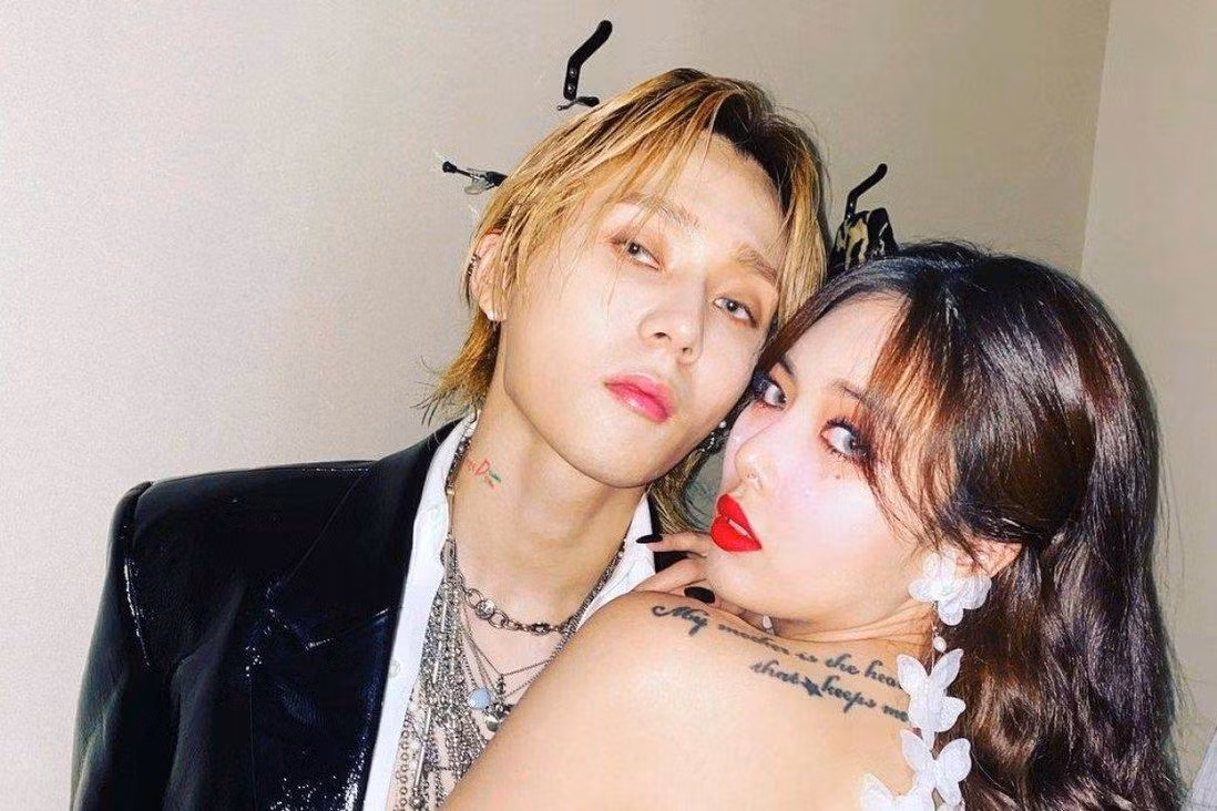HyunA ngày còn mặn nồng bên bạn trai Dawn.