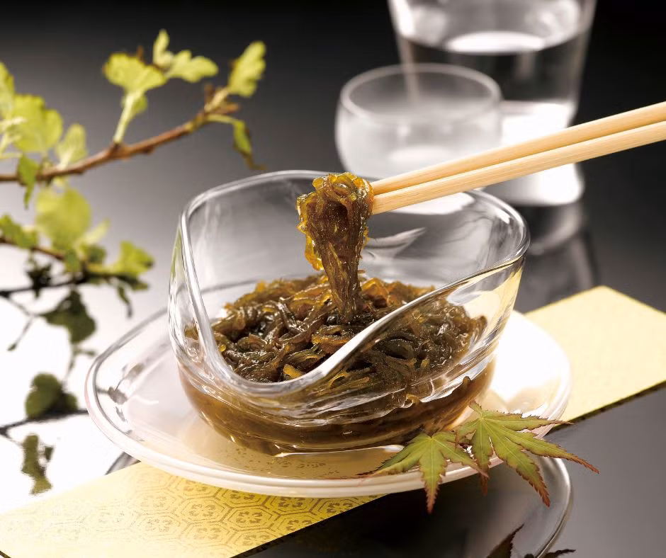 Tảo nâu Mozuku – nguồn mua canva
