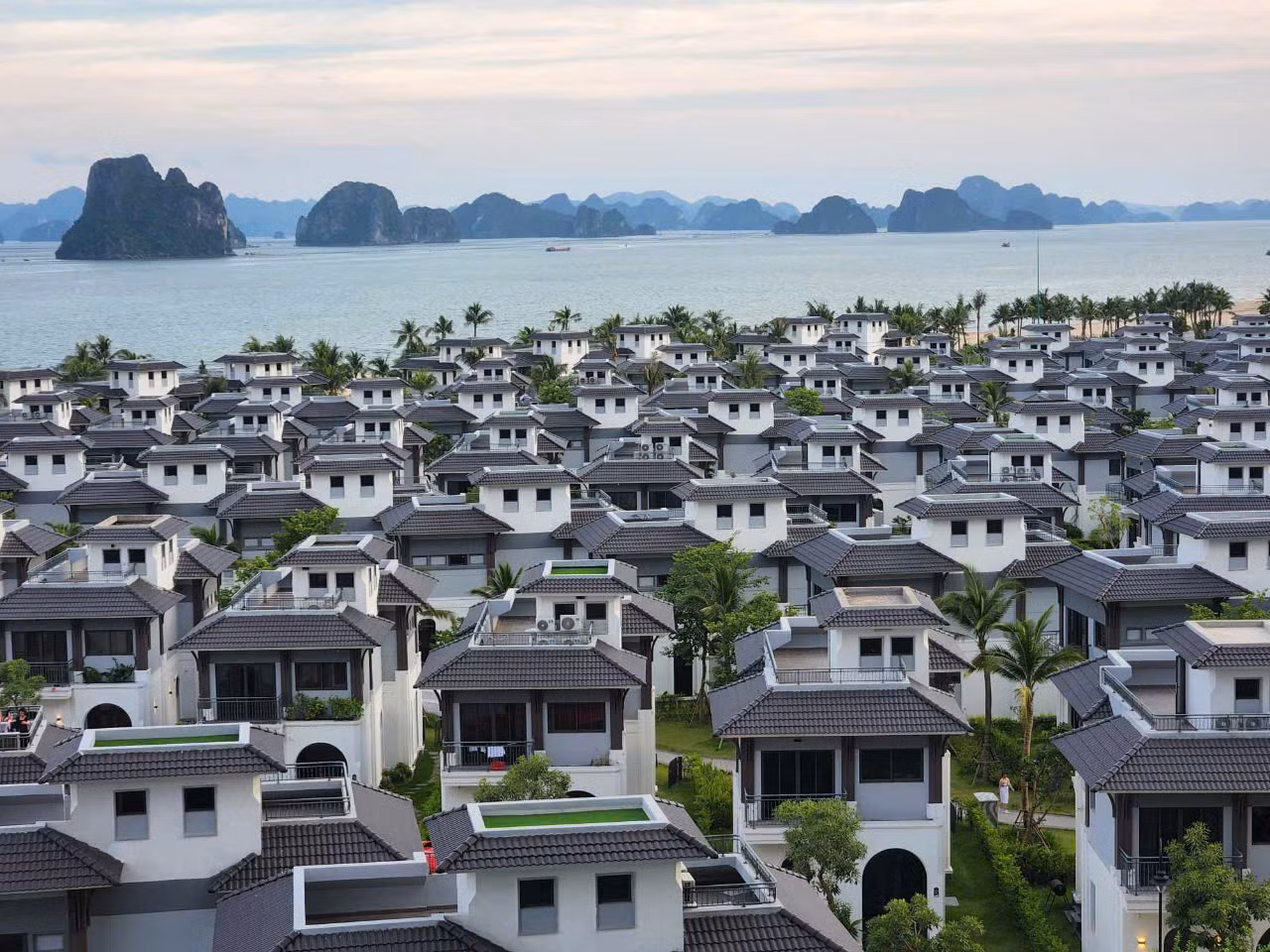 Biệt thự nghỉ dưỡng vẫn gặp khó về thanh khoản (ảnh: N.K).