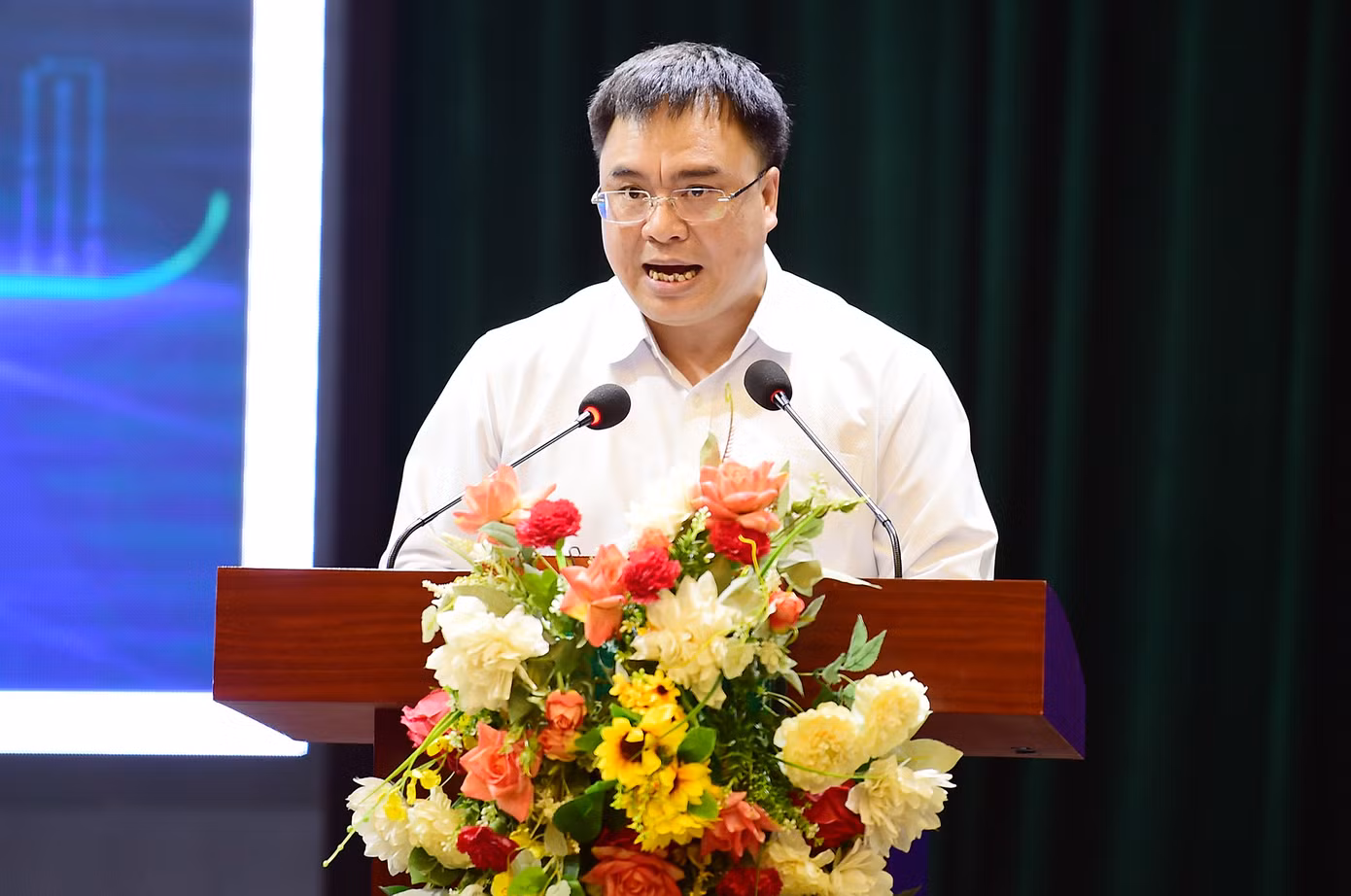 GS.TS Nguyễn Quốc Sửu phát biểu tại hội thảo. Ảnh: Xuân Tùng GS.TS Nguyễn Quốc Sửu phát biểu tại hội thảo. Ảnh: Xuân Tùng