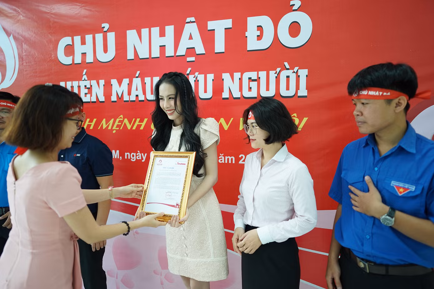 Chương trình có sự góp mặt của Á hậu Lê Nguyễn Ngọc Hằng.