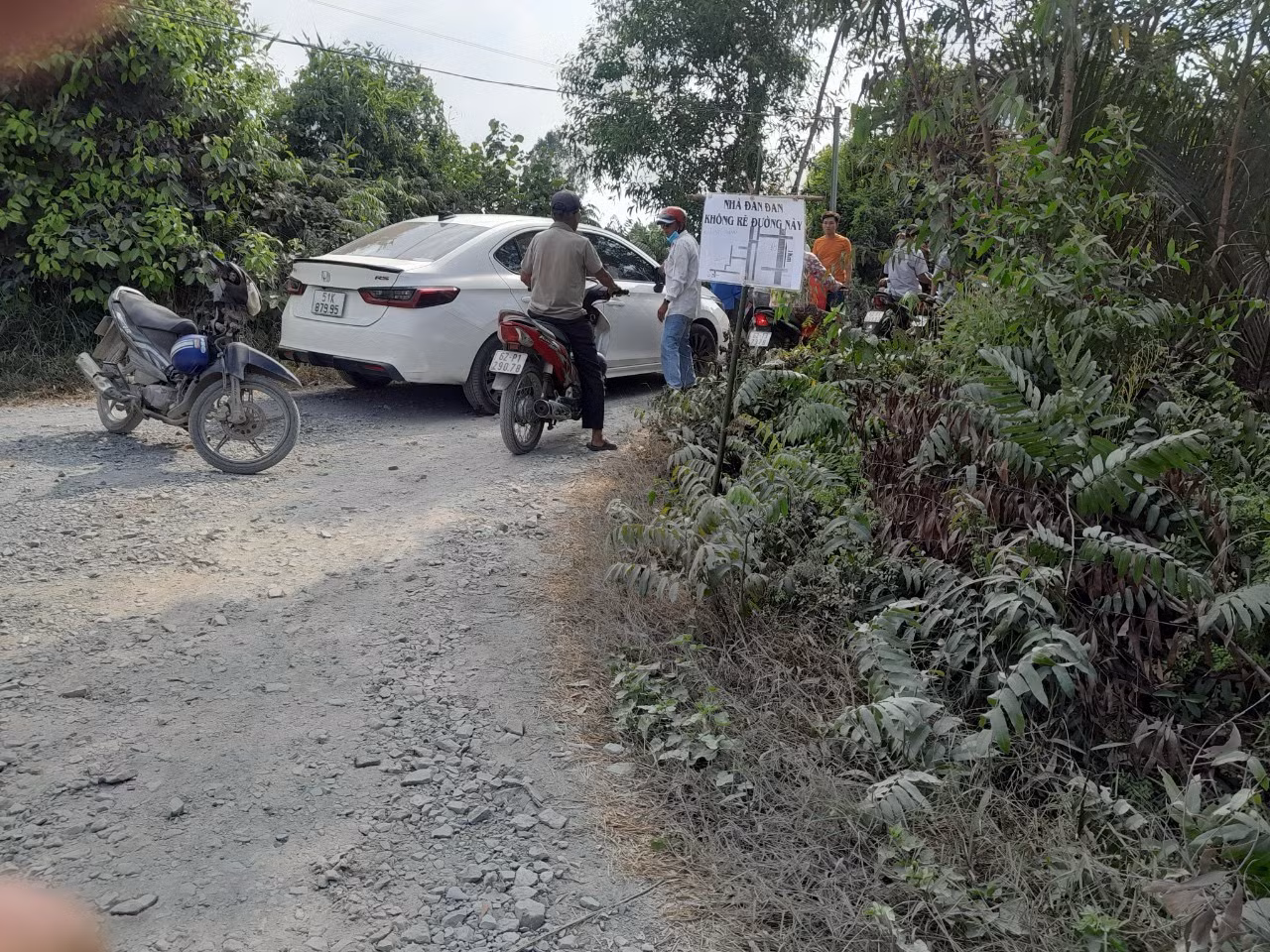 Địa điểm xảy ra vụ va chạm giao thông.