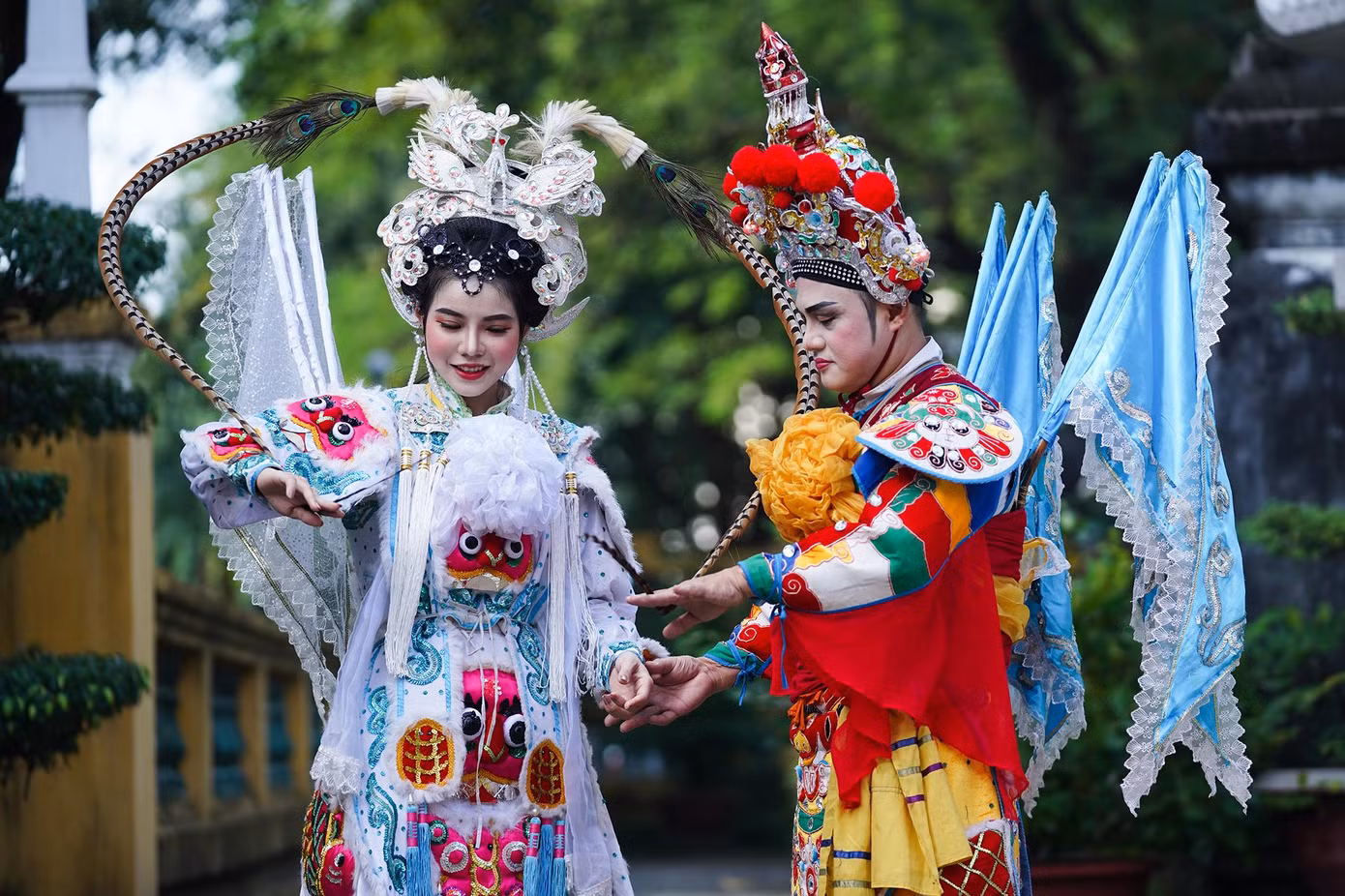 Tín hiệu đáng mừng là hiện nay vẫn có nhiều diễn viên trẻ có niềm đam mê theo đuổi nghệ thuật hát bội.