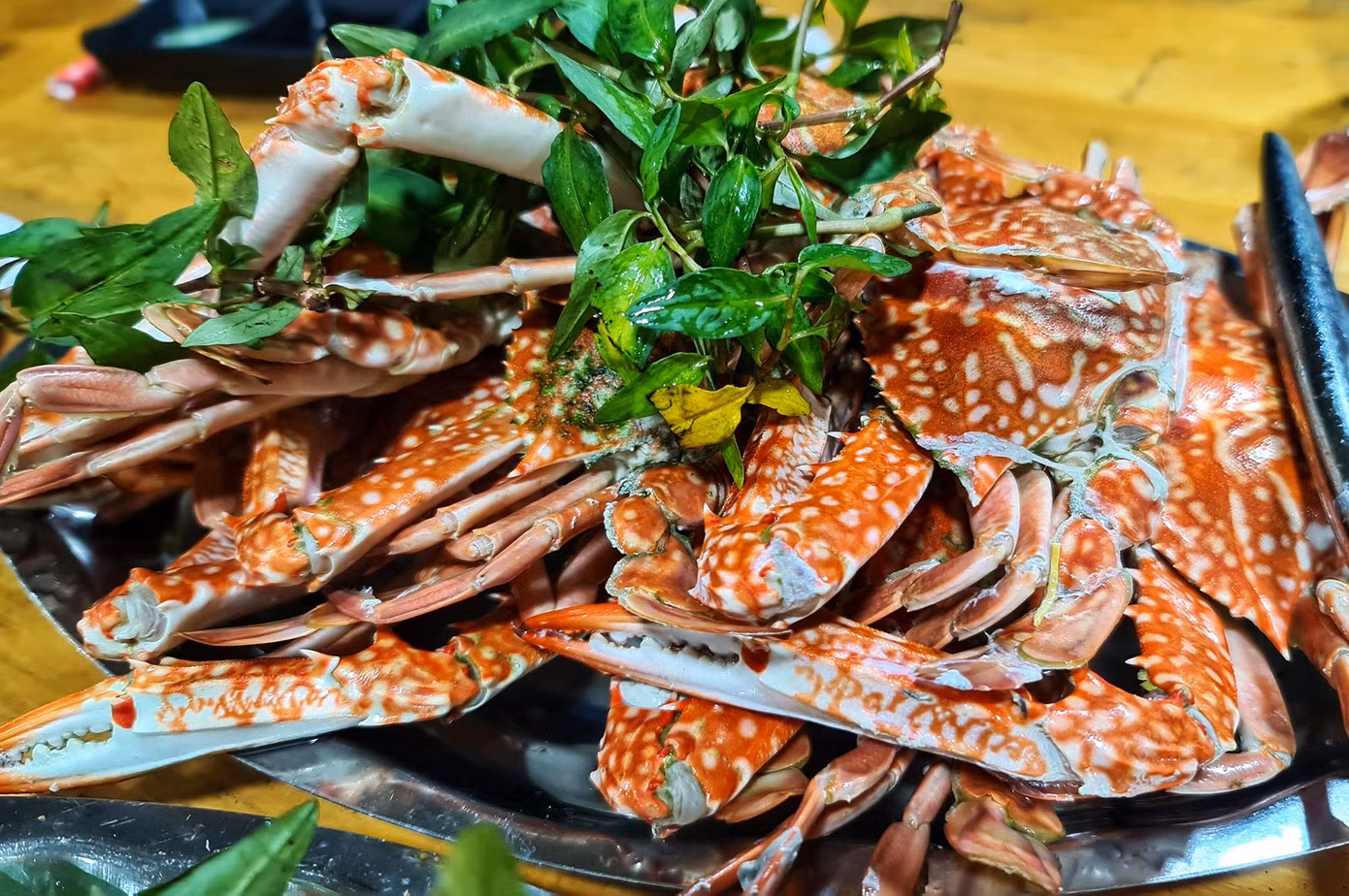 Hải sản tươi Côn Đảo.