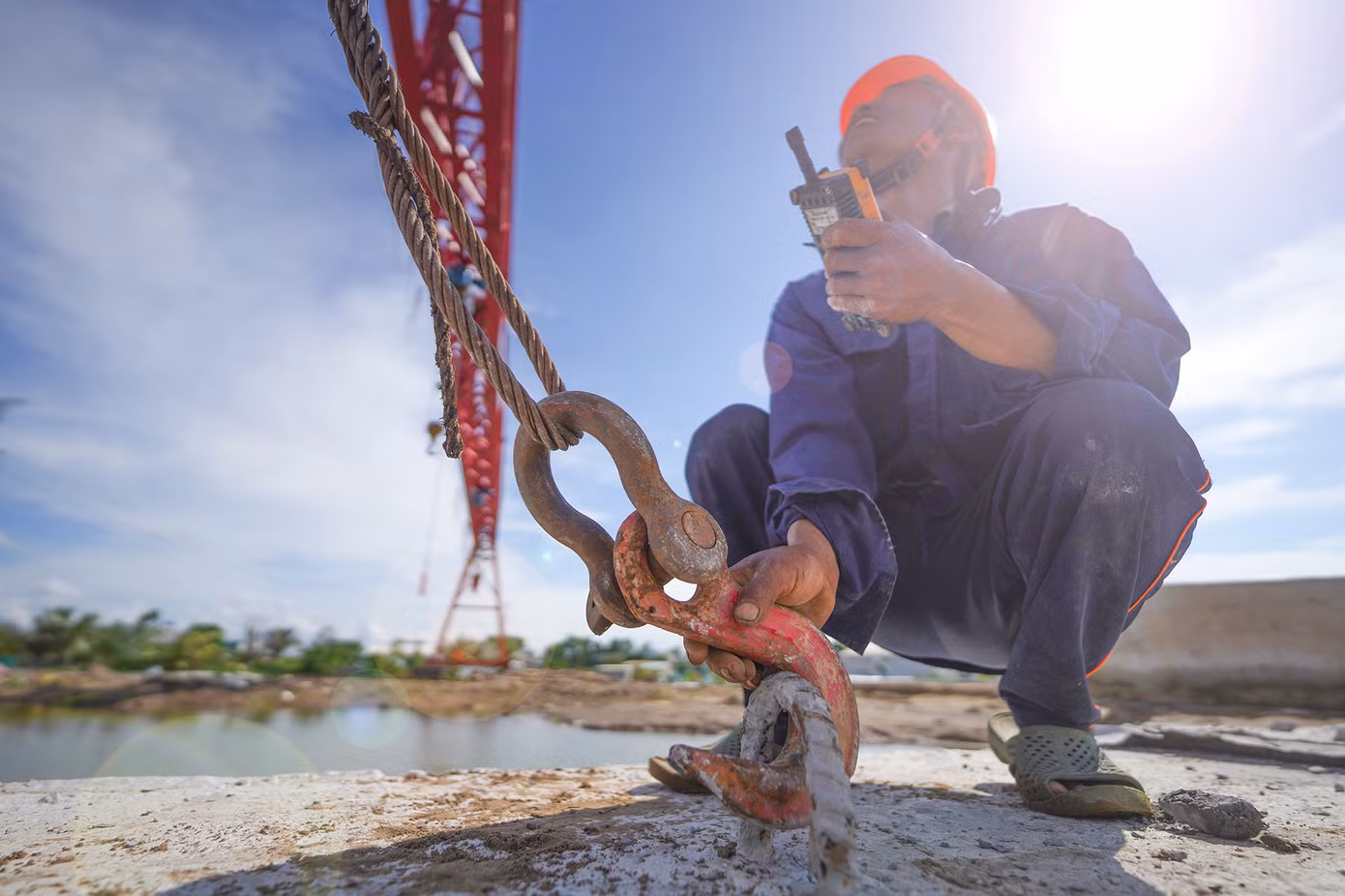 Gói thầu XL2 thi công cầu, tuyến chính cao tốc, tuyến song hành nhánh trái và đường song hành từ đường tỉnh 830C đến nút giao - đường Vành đai 3 đoạn qua tỉnh Long An đã hoàn thành khoảng 40%.