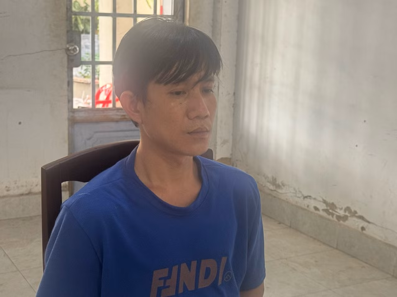 Nhóm đối tượng bị bắt.