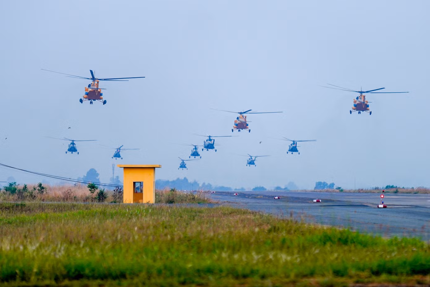 Chuẩn bị xuất phát.