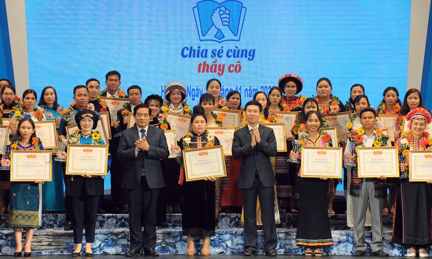 Vinh danh 63 thầy cô giáo dân tộc thiểu số tiêu biểu trên toàn quốc ảnh 11