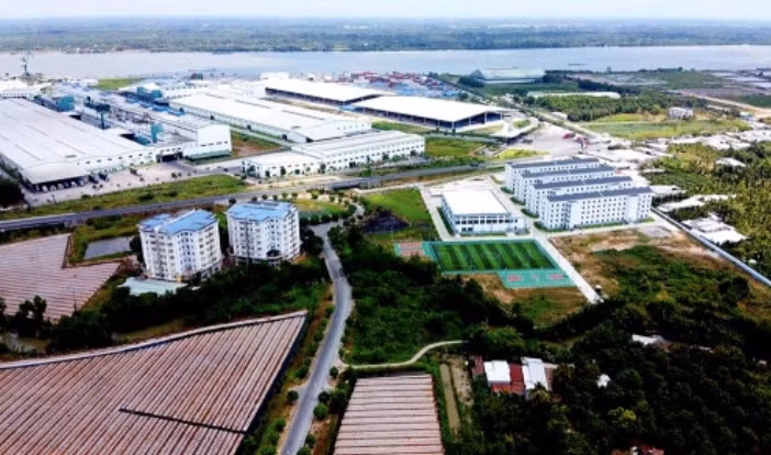 Một khu công nghiệp tỉnh Hậu Giang (ảnh minh họa).