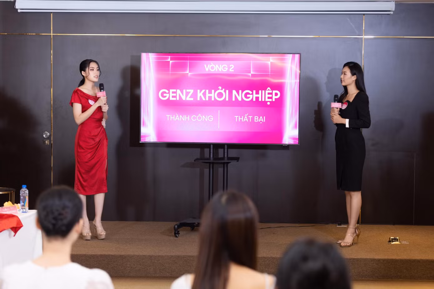 Với kiến thức và trình độ học vấn ấn tượng, Thanh Tâm cũng ghi tên mình vào top 6 của phần thi Người đẹp truyền thông. Ở phần thi này, cô bốc thăm được chủ đề về trẻ em. Thanh Tâm cho rằng việc cha mẹ thấu hiểu và định hướng cho con sẽ tạo nên nền tảng tốt đẹp cho đứa trẻ.